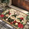 Felpudo Navideño Más Vendido de Amazon para Puerta Principal, Alfombra Decorativa Festiva, Felpudo Antideslizante para Baño, Felpudo para Puerta Principal, Transfronterizo