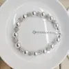 Popular Pulsera de Diamante Flash Bola Manta Perla Rosa Lujo Ligero Gama Alta Versátil Moda Joyería de Mano para Novia