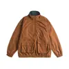 Ropa de Hombre Beijie Otoño 2026 Nueva Tendencia Chaqueta de Trabajo Patchwork Top Retro para Hombre Ropa Exterior Reversible