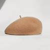 Mad Hat Início do Outono Boa Qualidade Clássico Moda Lã Boinas Feminino Pintor Chapéu Grande Cabeça Ware Edição Aprofundada