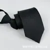 Corbata de Hombre Atada a Mano de 6 cm Corbata con Cremallera sin Nudo de 8 cm Negocios Formal de Gama Alta Fácil de Tirar Shaoxing Shengzhou