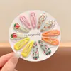 Presilhas de Cabelo de Gota D'água Dopamina de Verão para Crianças, Presilhas Doces para Meninas, Presilhas Laterais Bb, Presilhas Coloridas para Franja