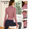 Otoño e Invierno Nuevo lulu Mismo Estilo Protección Solar Secado Rápido Ropa de Yoga para Mujer Ajuste Delgado Fitness Chaqueta Deportiva Transpirable Alta Elasticidad Adelgazante
