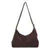 Bolso de hombro vintage de gamuza con remaches, bolso de axila para mujer, estilo punk retro, bolso de mano dulce y genial para chicas de moda, bolso de moda para el día a día