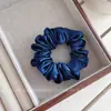 Goma de Pelo de Satén Plisada para Mujer, Multicolor, Banda Elástica Alta para el Cabello que No Daña el Cabello, Cuerda para Coleta de Cabello, Accesorio para el Cabello de Goma