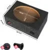 Caixa de diafragma de graves caixa de pistola modificação de áudio Bluetooth alto-falante de 4 polegadas 5 polegadas 6 polegadas 6,5 polegadas caixa de madeira caixa em favo de mel
