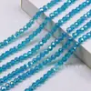 Cuentas de Cristal Tierra de 6 mm Chapadas Color AB 1 Hilo Cuentas de Cristal Dispersas Cuentas de Vidrio Cuentas de Piña Material para Joyería Hecha a Mano Accesorios