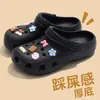 Zapatos con Agujeros de EVA para Mujer, Playa Exterior, Antideslizantes, Inodoros, Suela Gruesa, Chanclas de Verano para Hombre, Venta al por Mayor, Funcionales para Exteriores