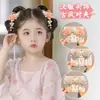 2025 Nuevos Accesorios para el Cabello Dinastía Han Pasadores para Niños Pasadores para el Cabello de Niñas Lazo Borla Pasadores Estilo Antiguo Accesorios para Falda de Cara de Caballo Tocado