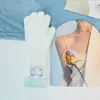 Guantes de Punto con Pelo de Conejo para Pantalla Táctil, Muñeca Larga, Estilo Coreano Nuevo, Otoño e Invierno, Cálidos, Color Fresco, Bufanda Pequeña, Combinan con Todo
