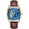 Reloj para Hombre TEVISE Tourbillon Suizo 2026 Resistente al Agua Mecánico Grande de Acero para Negocios