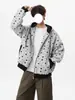Sudadera con estampado de estrellas estilo americano para hombre, nueva colección de otoño, corte holgado, casual, chaqueta cárdigan versátil