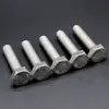Pernos Externos Hexagonales de Acero Inoxidable 304 Tornillos Din933 Tornillos de Cabeza Hexagonal M8M10M12 Tornillos de Rosca Completa