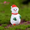 Aquário Decorações Ornamentos Artesanato de Resina Presente Criativo Papai Noel Boneco de Neve Presente para Casa