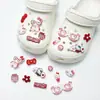 Zuecos Lindos y de Moda Estilo Ins Accesorios DIY Hebillas de Zapato Desmontables Flor de Zapato de Ballet Dibujos Animados 3D Accesorios