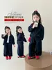 Conjunto de Mezclilla para Niñas Otoño 2026 Nueva Moda Elegante Versión Coreana Casual Fresco Conjunto de Dos Piezas para Niños Mayores