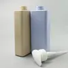 Garrafa de Loção Pet500Ml, Garrafa de Shampoo e Gel de Banho, Garrafa de Loção Corporal e Condicionador, Garrafa Refil para Cosméticos