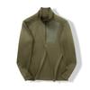 Serie de Reemplazo Cálido Dinámico, Absorbente de Humedad, Transpirable, de Secado Rápido, Terciopelo Técnico, Suéter Pullover Exterior con Media Cremallera, Sudadera de Forro Polar para Hombre