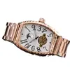 2021 comercio exterior AliExpress cinturón de negocio reloj mecánico de barril fábrica al por mayor