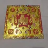 26x26cm, um Pacote com 30 Folhas de Papel Dourado, Daifuku Dourado, Navegação Tranquila, Lótus Dourado, Cinco Deuses da Riqueza, Paz e Prosperidade