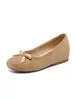 211A-3 Sapatos Femininos para Pessoas Baixas com Aumento de Altura Escondido, Novo Modelo Primavera 2026 com Detalhe de Laço e Fivela, Adequados para Combinar com Saias, Sapatos de Salto Baixo