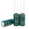 50v470uf JCCON verde dorado alta frecuencia baja impedancia adaptador de corriente conmutada capacitor electrolítico de aluminio 10x20