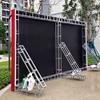 Truss de Escenario Engrosado Personalizado Fabricante Mayorista Pasillo de Linternas Especiales para Festivales de Comida de Exhibición Soporte de Fondo Duradero para Bodas