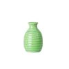 Botella de Aromaterapia de Cerámica de Porcelana Longli Creativa para el Hogar Mini Jarrón de Cerámica Adorno Decoración Jarrón Pequeño Hidropónico Patrón Redondo