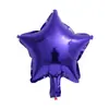 Globo de aluminio de estrella de cinco puntas de amor de 10 pulgadas decoraciones para fiesta de cumpleaños boda diseño de sala de bodas globo en forma de corazón
