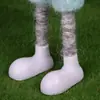 Adornos de Conejo de Pascua de Fieltro de Lana Hechos a Mano Accesorios Creativos para Fotografía Manualidades Adornos de Conejo de Pie Venta al por Mayor