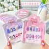 Nuevo Lindo Dibujo Animado Tridimensional Usa Armadura con Diamante Color Hermoso Autoadhesivo Trasero Adhesivo Pegatina para Uñas Niños Niñas Corazón Pegatina para Uñas