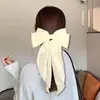 Acessório de cabelo grampo de cabelo de ângulo flutuante cor sólida decoração de laço grande para comércio exterior explosão transfronteiriça super fácil de usar grampo de mola