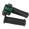 Interruptor de espada de pantalla verde + manija de giro de coche eléctrico A de crucero accesorios para coche eléctrico manija de control de velocidad manija del acelerador