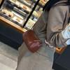 Estuche para Bolígrafos de Cuero Curtido Vegetal, Estilo Simple Vintage, Bolso para Teléfono de Cuero Genuino Verano 2026, Bolso Pequeño, Bolso Vintage de Cuero Suave Mini para Mujer