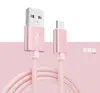 Cable de Datos de Nylon Adecuado para Apple Android Carga Rápida USB Cable de Carga Se Puede Personalizar para Venta al por Mayor Transfronteriza
