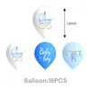 Conjunto de Balões de Látex Cartoon de 12 polegadas Balões Temáticos para Festa de Aniversário Múltiplos Padrões Festa 18 peças