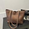 Bolso de gran capacidad Otoño e Invierno 2023 nuevo moderno de alta calidad bolso de hombro moderno retro bolso de mensajero bolso tote texturizado