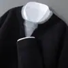 Suéter 100% Lana Otoño/Invierno 2026 para Hombre, Falso Dos Piezas Cuello en V, Tejido Grueso de Bloques de Color, Capa Base Casual de Negocios