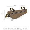Bolsa Delantera Impermeable para Manillar de Bicicleta Bolsa Frontal Colgante Bolsa de Ciclismo Impermeable Sichuan-Tíbet Bolsa de Almacenamiento Triángulo en el Tubo Inferior de Bicicleta de Montaña Personalización