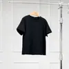 Camiseta Feminina Manga Curta Warren Hailong Estilo Artístico Borda Enrolada Sensação de Início de Primavera Simples e Confortável Amigo da Pele Gola Redonda 010