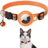 Venta Caliente Transfronteriza Collar para Gato con Airtag Collar para Mascota con Airtag y Cascabel Collar Reflectante con Airtag