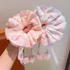 Xuxinhas de Cabelo Infantis com Laços de Tulipa, Elásticos de Alta Elasticidade para Meninas, Acessórios para Coques