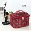 Nuevo neceser pequeño de estilo fragante para mujer versión coreana de gran capacidad ins viento explosión portátil bolsa de almacenamiento para lavado venta al por mayor de fábrica