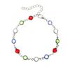 Pulseiras Femininas Transfronteiriças Europeias e Americanas Ecológicas Olho de Hórus Estilo Ins Pulseiras de Coração Borboleta Pulseiras Joias Moda Criativa
