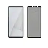 Aplicable a Sony 10ª-8ª Generación Sony Xperia 10 VIII Película Templada Antirreflejos HD Morado Protección Ocular Antirreflejos Recubierta Galvánica Pantalla Completa