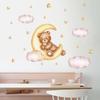 Lua nuvem dormindo urso crianças quarto adesivos sala de estar decoração quarto adesivos adesivos STF71
