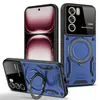 Adequado para Oppo Reno14F Capa Protetora com Janela Grande A6X Capa de Celular Multifuncional com Suporte