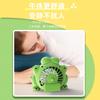 Nuevo ventilador pequeño de rana con logo imprimible, mini ventilador portátil de escritorio, ventilador de carga USB para dormitorio de estudiante