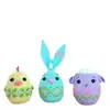 Paquete de Materiales de Ganchillo Más Vendido Transfronterizo Set de Pascua Tejido a Mano Muñeca de Ganchillo Popular Popular para DIY Enseñanza de Inglés