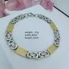 Venda Quente Transfronteiriça Amazon Aliexpress Moda Europeia e Americana Tendência Personalizado Aço Inoxidável Aço Titânio Colar Pulseira Masculina